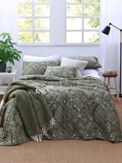 MM Linen | Botanica Bedspread Set